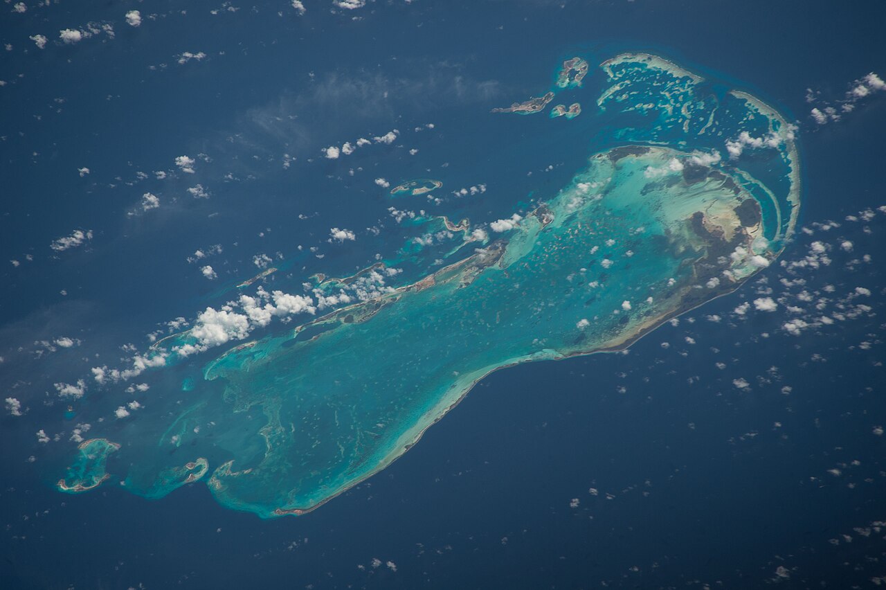 Shallow turquoise flats of the Los Roques archipelago, Venezuela