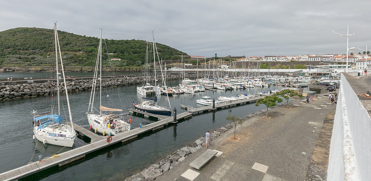 Marina at Angra do Heroismo, Terceira Island, Azores